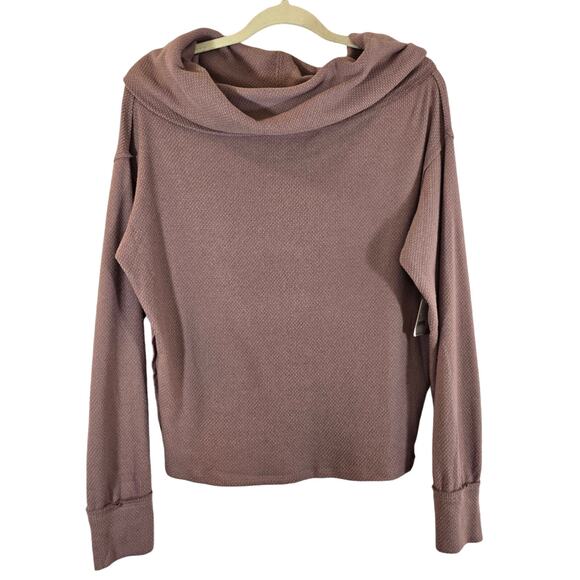 R We The Free Free People Hazy Heart Thermal in Roan Rouge Mauve Purple NWT XS - Picture 1 of 10